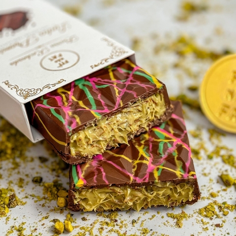 BARRA PISTACCHIO DUBAI - ZERO Adição de Açúcar - 200g - comprar online