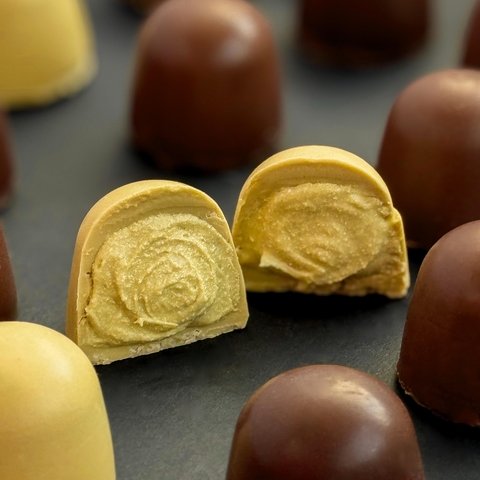 Kit 5 Bombons Branco de Pistache 150g - Zero Adição de Açúcar - comprar online