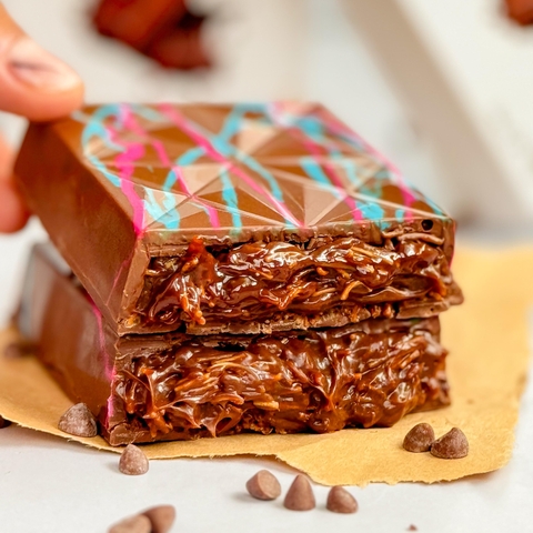 "A Sedutora" KIT 2 BARRAS AVELÃ DUBAI - ZERO Adição de Açúcar - 400g - comprar online