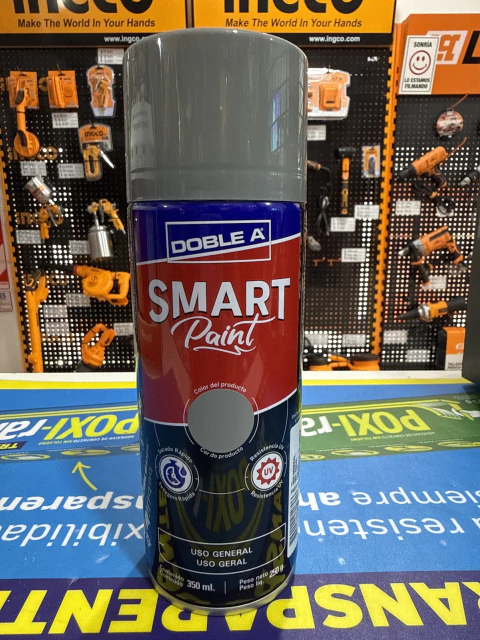 PINTURA SMART PAINT PRIMER DOBLE A COLOR GRIS 350ml