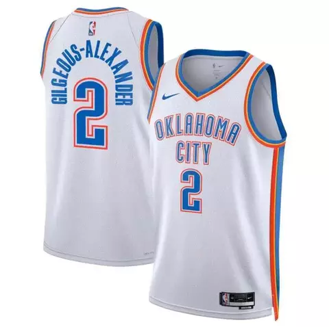 Oklahoma City Thunder Association Edition 2025/26 - Masculina - Branca - comprar online