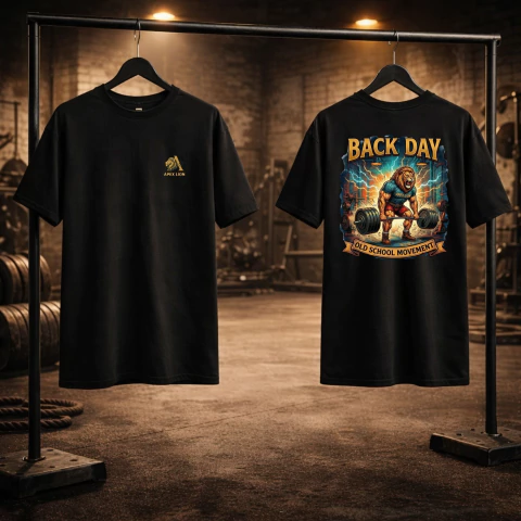 Camiseta Apex Lion – Old School Movement | Back Day