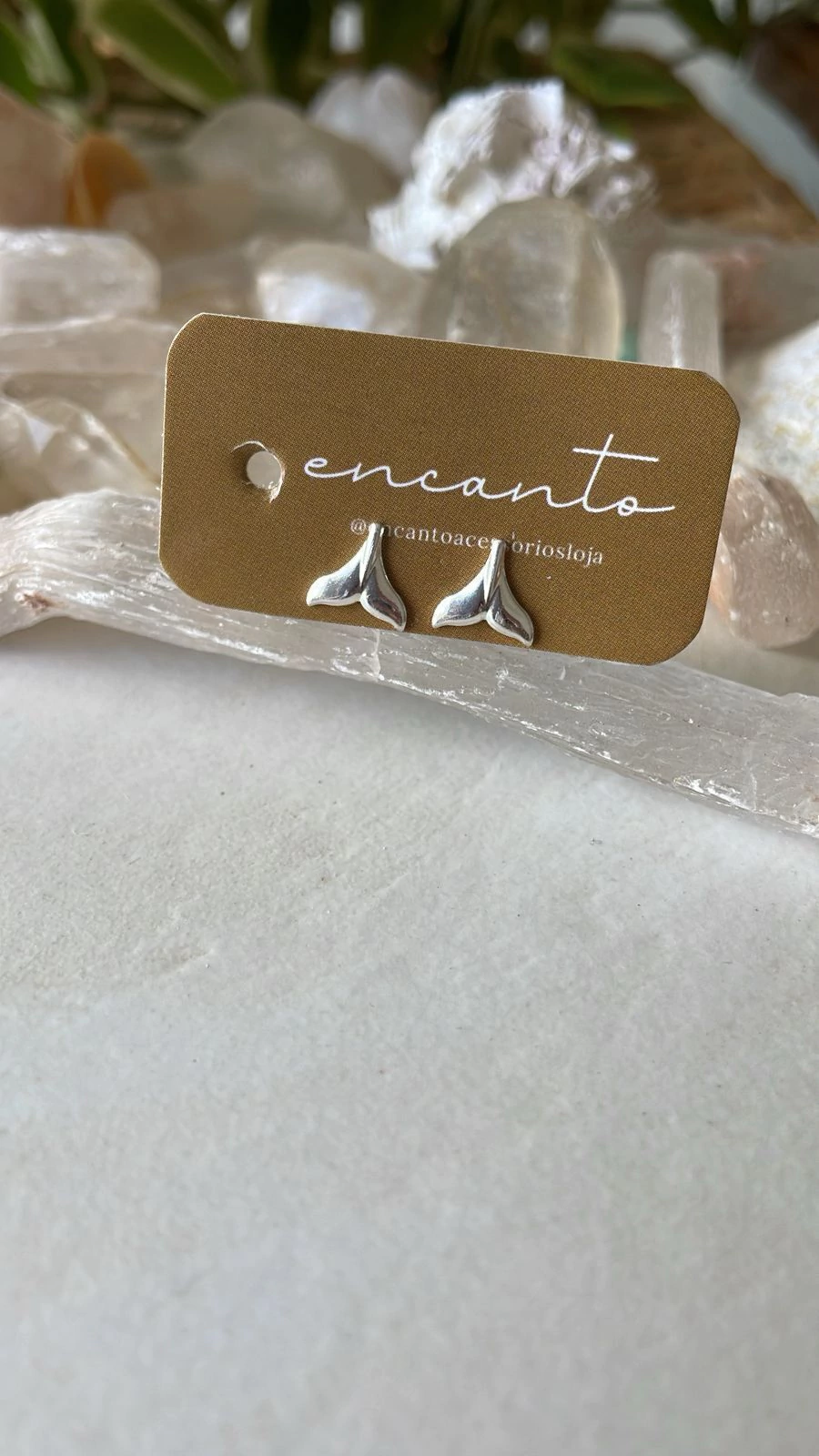 Brinco calda de sereia