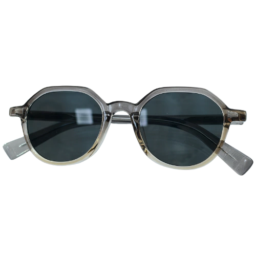 ÓCULOS DE SOL ELOÁ CINZA TRANSPARENTE