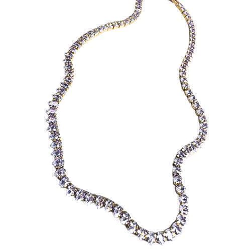 COLAR RIVIERA PERA DOURADO