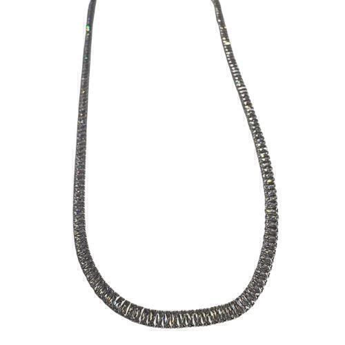 GARGANTILHA RIVIERA PRATA FINA