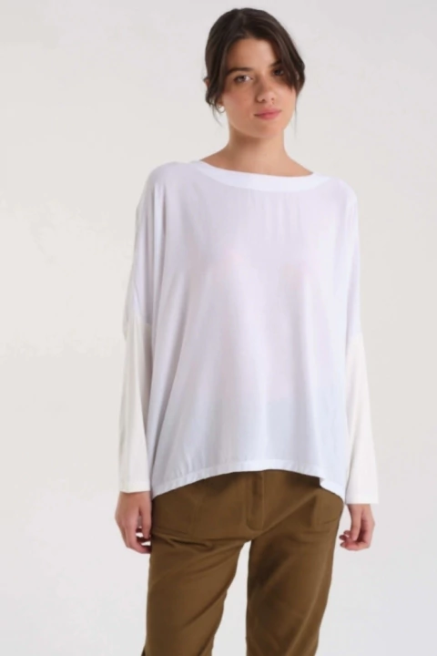 Remera Plain Blanco ANONIMAS - comprar online