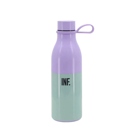 BOTELLA TÉRMICA DUO LILA 550ML INFLUENCER - comprar online