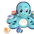 Baby Land Polvo Musical Azul - 7107 - Cardoso - Lojao das Bicamas