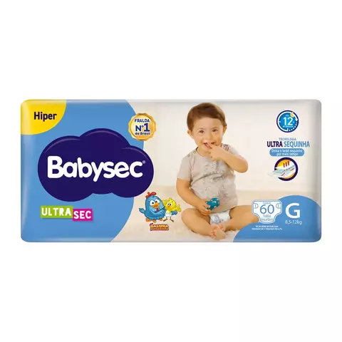 Fralda Babysec Ultrasec Hiper