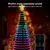 Árvore de Natal Estrela RGB Inteligente – Luzes com Temporizador e Controle Remoto (1,5m a 2,1m) - GK Store