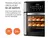 Fritadeira Elétrica sem Óleo/Air Fryer Mondial Forno Oven AFON-12L-BI Preta 12L - GK Store