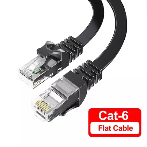 Essager-cat6 cabo ethernet, patch cord para roteador laptop, rj45, 5m/10m/15m