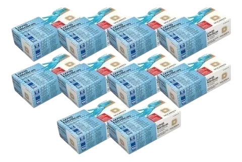 Luva nitrílica powder free azul caixa com 1000 unidades Descarpack - Cód. 0433000-CX - comprar online