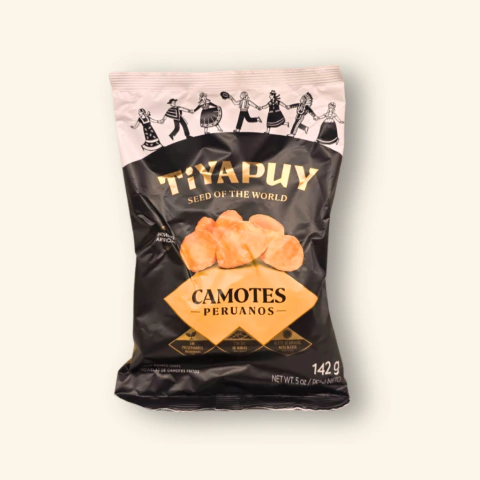 Camotes (Batatas) Crujientes - Tiyapuy | Perú | 142 gr