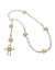 Terço Católico Pérolas Nossa Senhora Coração Artesanal - comprar online