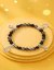 Pulseira Artesanal De Labradorita Dragão Prateado Proteção - comprar online