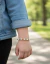 Bracelete Artesanal Pérolas E Corações Dourados Energia Amor - Brasil Web Shops