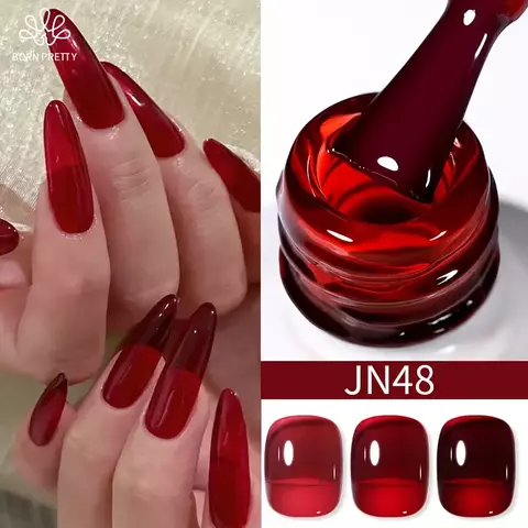 Nascido bonito 10ml sangue vermelho seleção gel un polonês halloween unhas arte