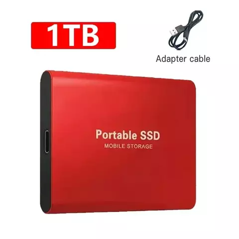 Disco rígido original portátil ssd 4tb, unidade externa de estado sólido usb 3.1