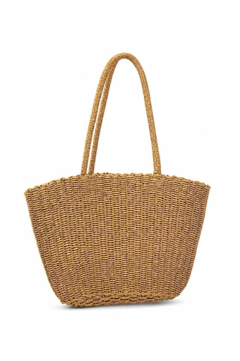 Bolsa Tote Feminina De Palha