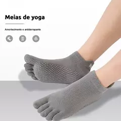 Pague 2 leve 3 - Meias de Yoga Profissionais antiderrapante - YogaBlockLab