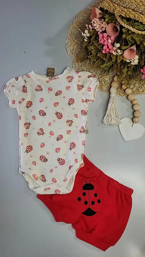 Conjunto Bebê Feminino 69042