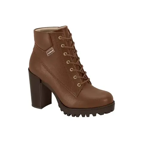 Bota Moleca Salto - Marrom