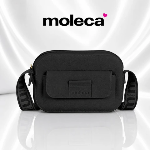 Bolsa Moleca Urban Black - Preto