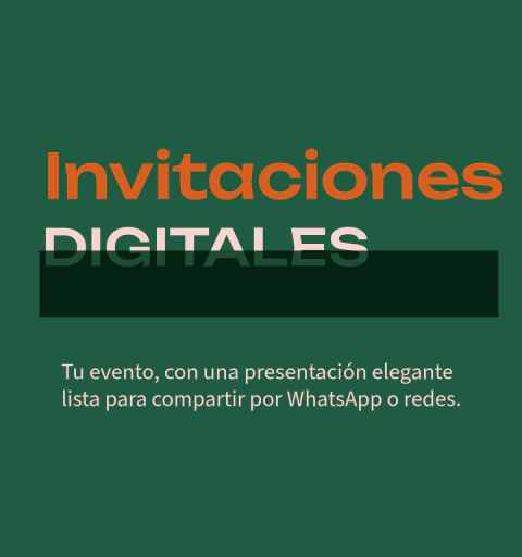 Invitaciones digitales - comprar online