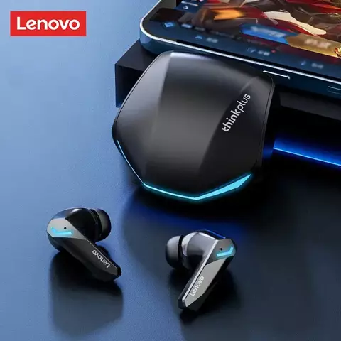 Original lenovo gm2 pro gaming fone de ouvido bluetooth sem fio modo duplo fones
