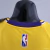 Los Angeles Lakers Yellow 75th Anniversary TOSCANO #95 - DNA Do Manto Store