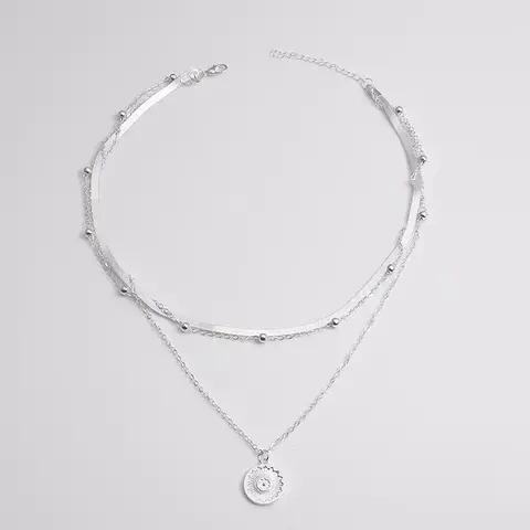 LUMIÈRE ROSE GEOMETRIC (Colar Lumière Rose – Edição Ouro Rosa & Zircônia)