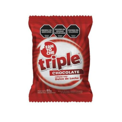 Alfajor Fantoche Triple Negro
