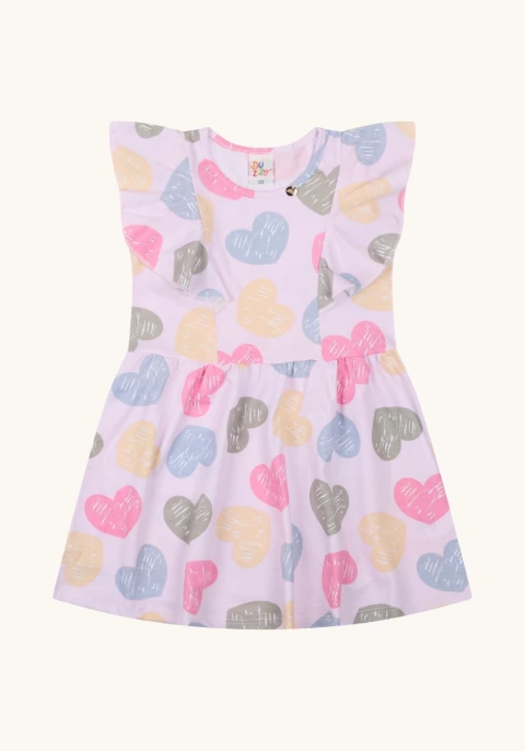 Vestido em meia malha estampa rotativa - comprar online