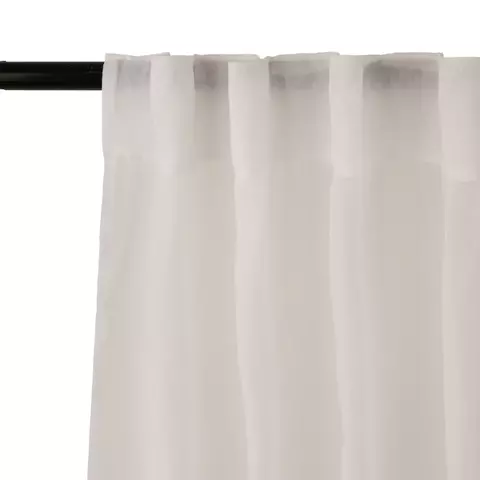 Cortina Gasa Camille Blanco 140x220 cm - comprar online
