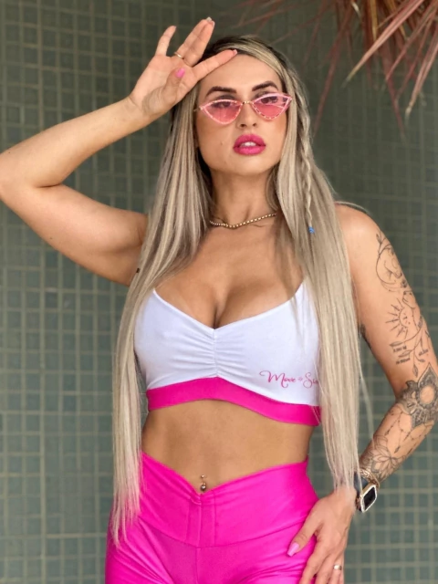 Top Frente Franzida