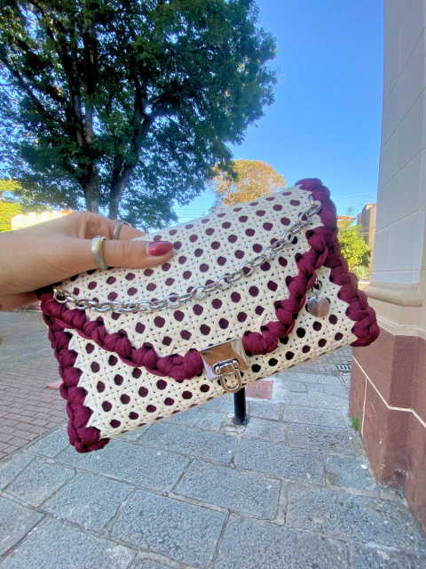 Capri Clutch Bag | Vinho