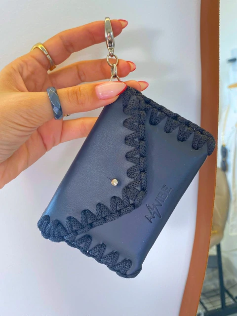 Charm Carteira Porta Cartão Siena | Preto