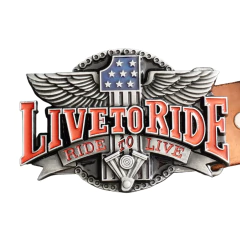 Fivela Live To Ride Ride To Live - comprar online