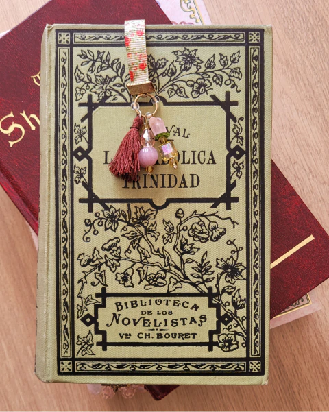 Señalador para libros y cuadernos 'Rosa'