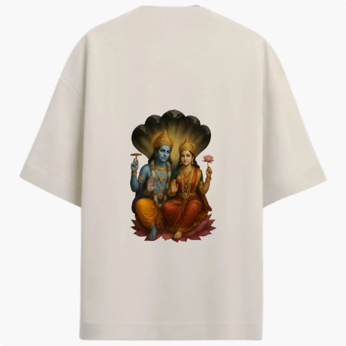 Oversized Vishnu e Lakshmi