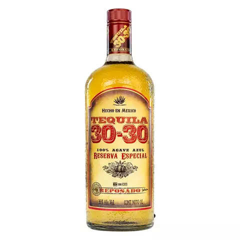 Botella de Tequila 30-30 Reposado 1 L