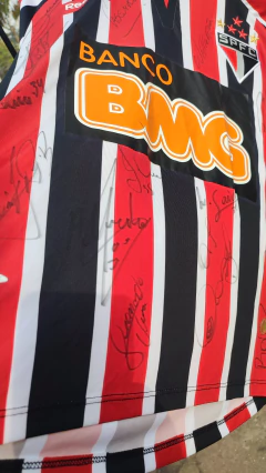 Camisa São Paulo 2010 - Camisa de Jogo e Autografada na internet