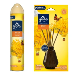 Glade Voo Bonito Spray 360ml e Difusor 6 Varetas