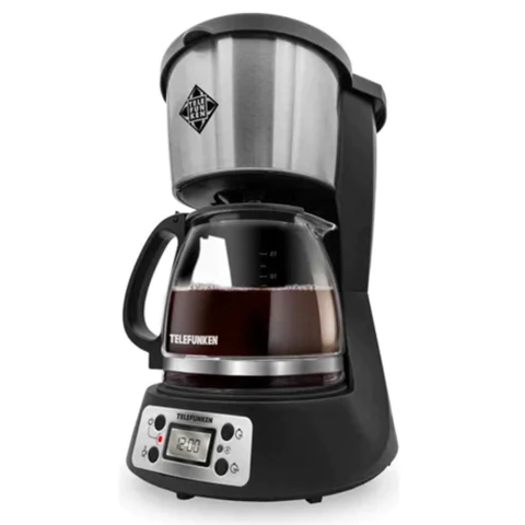 Cafetera Telefunken Electrica 1,5l Venezia-tf-bksl - Negro