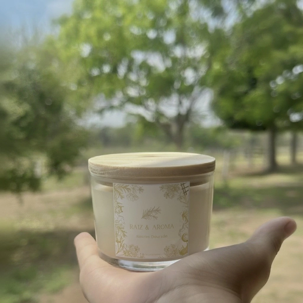 Vela Alecrim Dourado - 150 ML