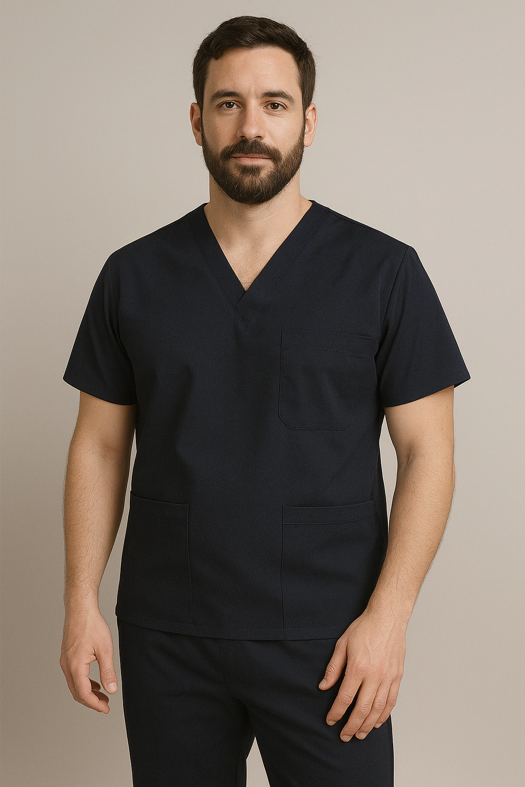 SCRUB MASCULINO AZUL MARINHO