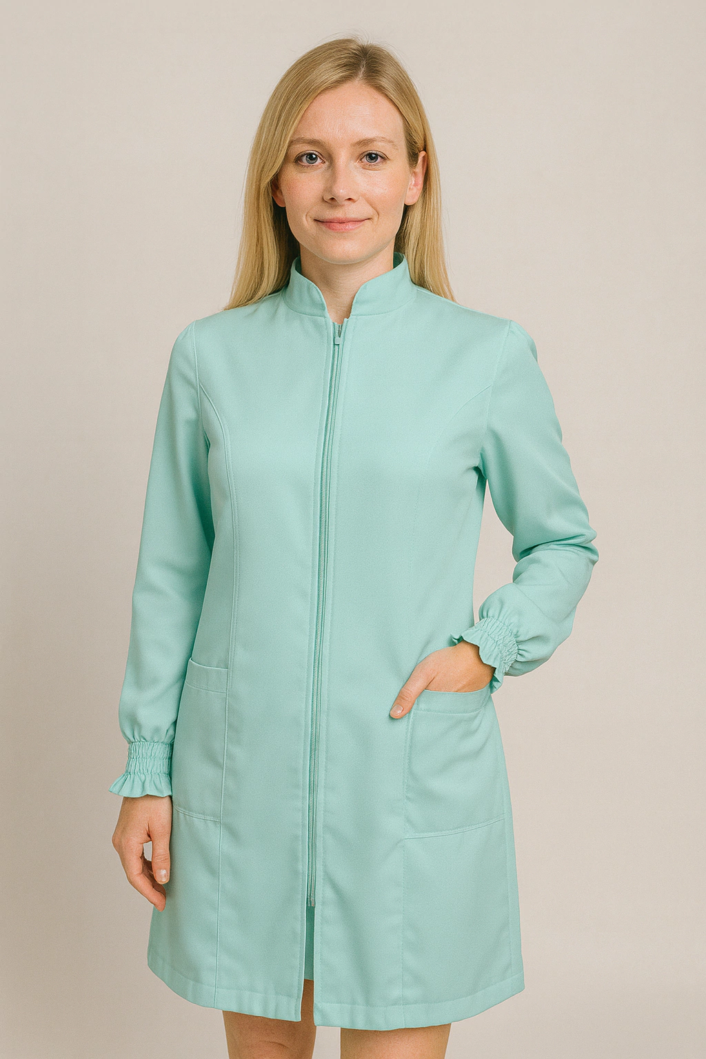 JALECO PREMIUM VERDE FEMININO