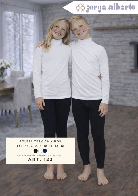 POLERA TERMICA NI—OS - comprar online